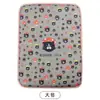 Tapete de Hielo para Mascotas, Tapete Anti-Calor, Tapete de Dibujos Animados con Perros Impresos, Tapete Universal para Cama de Gato, Tapete de Seda de Hielo, Tapete Refrigerante, Cama para Mascotas # #