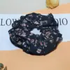 Goma de pelo de encaje floral pequeña de cuatro capas coreana para mujer con sensación de moño, adecuada para la parte posterior de la cabeza, goma para el pelo, accesorio para peinado de moño