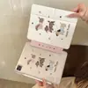 Funda de Perro Dachshund de Dibujos Animados Adecuada para Funda de Tableta Apple iPad 11 Pro Cubierta Protectora Mini con Ranura para Lápiz Air8Y Plegable Décima Generación