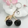 Chaveiro de Cereja Pingente de Bolsa Decoração de Mochila Estilo Tendência da Internet Japonesa e Coreana Pingente de Fruta Cereja da Moda
