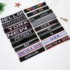 Accesorios para la Cabeza Estilo Coreano Diadema con Letras Coreanas Pañuelo para Lavarse la Cara de Hombre Tocado Ancho Diadema Mismo Estilo que Chen Weiting Deportista Moda para Mujeres