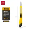 Cuchillo utilitario grande duradero con bloqueo manual para cortar papel, adecuado para estudiantes y uso de oficina, cuchillo grande para papel tapiz para abrir paquetes