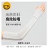 Estilo Semelhante de Jiaoxia para Homens e Mulheres, Mangas de Gelo de Verão, Mangas Respiráveis, Luvas de Seda Gelo para Dirigir e Ciclismo ao Ar Livre com Proteção Anti-UV