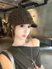 Boina Retrô Japonesa de Bolinhas para Mulheres, Chapéu Newsboy Artístico Versátil de Verão, Chapéu Equestre Fashion que Afina o Rosto