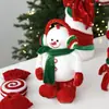 Sombrero de Elfo de Terciopelo Navideño Transfronterizo, Bastón, Colgante de Muñeco de Nieve, Decoración de Ventana, Adorno de Mesa, Arreglo de Árbol de Navidad