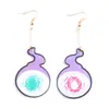 Comercio Exterior Tierra-Atado Niño Hanako Jun Aretes Cos Teca Acrílico Creativo Animación Accesorios Periféricos