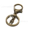 Chaveiro de fivela de lagosta de oito caracteres Acessórios de joias DIY Fivela de lagosta de liga de 30 mm Chaveiro de metal de três peças