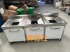 Carrinho de Sucata de Aço Inoxidável Carrinho de Lixo de Mesa Carrinho de Reciclagem de Lixo Mesa de Restos de Comida Mesa de Restos de Comida Carrinho de Coleta de Bandejas de Refeição Lixo de Louça