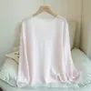 Tienda Insignia Shanghai Dan Nong/Camisa Transpirable Niebla de Nube 2026 Tejido de Punto Texturizado Ligero para Primavera y Verano Protección Solar