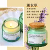 Dropshipping Internacional Garrafa de Vidro Verde Cork Vela de Aromaterapia Conjunto Caixa de Presente Vela para Interior de Casa Fragrância de Vela Lembrança