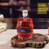 Botella de Vino Verde Oscuro Personalizada, Botella de Vino Vacía de Vidrio Ámbar de Gran Capacidad, Botella Tapada para Vino Casero, Botella Sellada