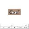 Em estoque adesivo de etiqueta macia de silicone PU com combinação de desenho animado fofo para camiseta, chapéu, bolsa, animal, marca registrada