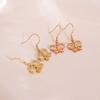 Pendientes de mariposa Niche Design Sense para mujer, de estilo lujoso, ligeros y transparentes, con circonitas, de acero de titanio y Mori de alta gama.