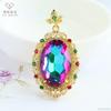 Collar de Cristal Colgante Paloma Rojo Sangre Rubí Sintético Recomendado en Xiaohongshu Ai Yu S4092612