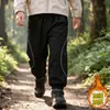 Pantalones de paracaidista casuales de terciopelo para niñas, para primavera y otoño, pantalones deportivos estilo coreano 2026, pantalones de esquí para niños, invierno