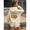 Sudadera con capucha de camión de calabazas frescas de granja Comercio exterior transfronterizo Amazon Wish Estilo popular Una pieza Al por mayor