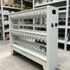 Estante de carga para lámpara de minero, estante de carga centralizado multiestación, robusto y duradero, estante de carga para lámpara de minero de 60 posiciones