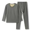 Ropa Interior Térmica de Terciopelo Alemán para Otoño e Invierno HD Traje para Hombre y Mujer Cuello Redondo Cara Abrigada Ropa de Otoño Pantalones de Otoño T9907 Gaobao Protección contra el Frío