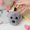 Nuevo colgante de peluche de cachorro de dibujos animados lindo accesorios para perros regalo de cumpleaños muñeco de peluche muñeco de peluche generación de pelo