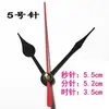 Manecillas pequeñas del reloj, reloj de punto de cruz, reloj de cuarzo, reloj electrónico, manecillas de metal, accesorios de manualidades para estudiantes, segundero negro
