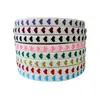 Cinta de jacquard con patrón de espiga y corazón de algodón puro de 1.5 cm para empaque de regalos florales, bolsas y accesorios de decoración de ropa