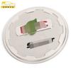 Adecuado para tapón de combustible Saab X55 con lentejuelas, tapón de llenado de combustible Saab X55 de acero inoxidable, accesorios de pegatina decorativa antiarañazos