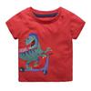 Ropa para Niños Verano 2026 Camisetas de Manga Corta para Niños Pequeños, Exportación al por Mayor Tops para Niños, Camisetas Básicas de Dibujos Animados de Moda