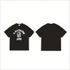 Marca Japonesa de Roupas Masculinas Tendência Edição Limitada Dia dos Namorados Camiseta de Gola Redonda com Mangas Curtas e Estampa de Cabeça de Macaco