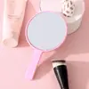 Espejo Transmisión en Vivo Espejo de Mano Espejo de Maquillaje Portátil Colocar en Escritorio Espejo Pequeño DIY Espejo de Bolsillo Mini Espejo de Tocador