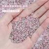 Zirconias para Uñas Rhinestones de Fondo Plano Accesorios Súper Brillantes Blanco Transparente Tamaño Mini Pequeño Decoraciones Deslumbrantes para Uñas Grado 5A Súper Brillantes