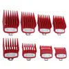 Peine Cortapelos Herramienta de Color Limitado Peine de Posicionamiento para Hombres Set de Peine para Cabello Plástico Calibrador Push Eléctrico para Cabeza de Aceite Suministros de Peluquería