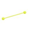 Hígado blando acrílico 1.6*38*5 color mixto al por mayor barra recta piercing industrial para oreja hueso clavo pequeño en línea lote mixto en stock