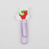 En stock alce navideño de dibujos animados personalidad creativa clip de marcapáginas de PVC divertido clip para papel pin clip para hojas sueltas