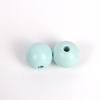 Cuentas de Madera de Haya de Colores Madera Redondas Sueltas de 10-30 mm Accesorios para Joyería DIY Collares Pulseras Fabricante En Stock