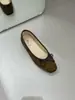 Zapatos de Mujer Temporada Primer Encuentro: Diseño de nicho con detalle de lazo, Cómodo para ir al trabajo, Colección Otoño 2026, Suela suave para mayor comodidad, Zapatos planos tipo ballet