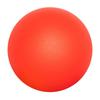 Venta al por mayor de punto Bola de fascia de silicona 6.3CM Sólida Bola de masaje para yoga Color hockey Opcional LOGO Se puede imprimir