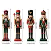 CT745-752 Cascanueces Navideño Imán Magnético para Puerta de Garaje Decoración Festiva Pegatina Magnética para Refrigerador