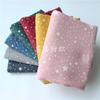 Tela de Algodón Puro, Tela de Gasa de Doble Capa, Crepé de Algodón, Seersucker, Material para Pantalones de Niño, Estrellas Suaves y Transpirables