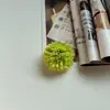 Tênis de Mesa Simulada Cabeça de Crisântemo Decoração de Flores para Salão de Casamento Hotel Casa Sala de Estar Arranjo de Flores Ponto de Venda Atacado