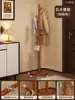 Perchero Sencillo de Madera Maciza, Perchero de Pie para Dormitorio, Perchero de Pie para Uso en Dormitorios y Hogar, Barra para Colgar Bolsas de Almacenamiento Interior