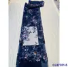 Vestido de Novia Europeo y Americano DIY Bordado Lentejuelas Tejido de Malla Lentejuelas de Novia Tejido de Encaje