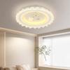 Luminária Ventilador Sem Hélices Lâmina de Ventilador Invisível Silencioso Proteção para os Olhos Lâmpada de Teto para Quarto Moderna Simples Luz de Luxo Minimalista Ventilador de Quarto