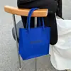 Bolsas de fieltro famosas en internet personalizadas, bolsas de regalo, bolsos tote de fieltro con estampado de letras, bolsos tote de color liso, bolsos de mano para estudiantes al por mayor