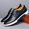 Zapatos de Verano para Hombre Temu Europeos y Americanos Transfronterizos, Zapatos Casuales, Zapatos de Cuero de Moda Estilo Británico, Zapatos para Hombre de Talla Grande con Calados