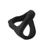 Anel Peniano Vestível Masculino Silicone Trava Anel Espermicida Anel Masculino Vibração Brinquedos Sexuais Adultos Outros