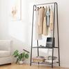Arara de Roupas de Luxo Leve, Cabide Doméstico de Chão, Varal, Cabideiro de Quarto, Prateleira de Armazenamento Simples Multiuso