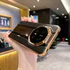 Adequado para Huawei Mate70Rs Retro Nova Couro Wax Oil Luxo Capa de Telefone 80Pro Homens e Mulheres de Negócios Estilo Supercarro