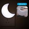 Luz de luna control inducción luz nocturna LED cubierta blanca cubierta amarilla 400/caja