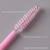 Pincel espiral descartável para rímel, pincel para rímel com tinta preta e vermelha, para cílios postiços, fabricantes de ferramentas de cosméticos de beleza, atacado.