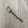 Cadena de Serpiente con Cierre de Pinza de Cangrejo, Cadena Antiperdida para Memoria USB, Colgante Llavero de Aleación de Zinc, Llavero de Cadena de Serpiente